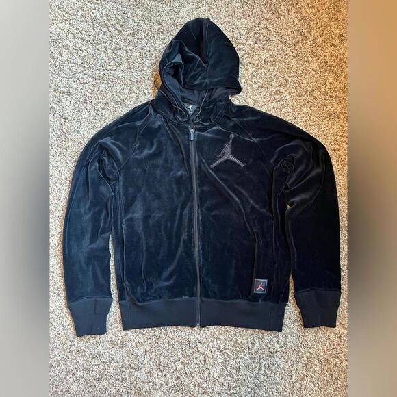 Jordan Other - Jordan Ovo Velour Hoodie Black